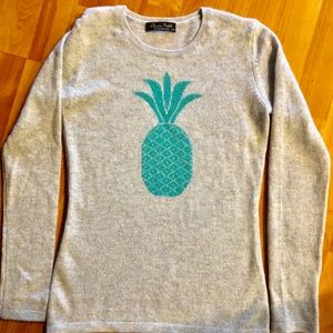 Claudia Nichole Cashmere Pineapple Sweater